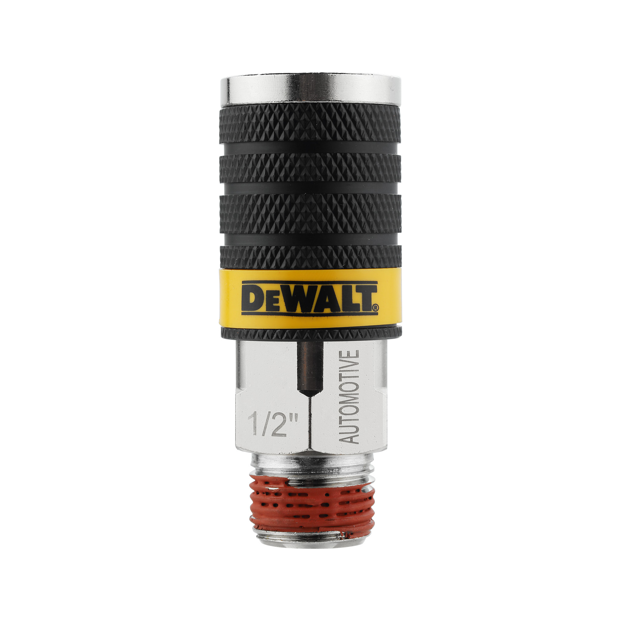 DEWALT Automotive Coupler, 1/2" NPT-Male, 1/2" Body, Model# DXCM036-0237